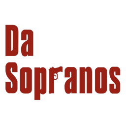 Da Sopranos logo.